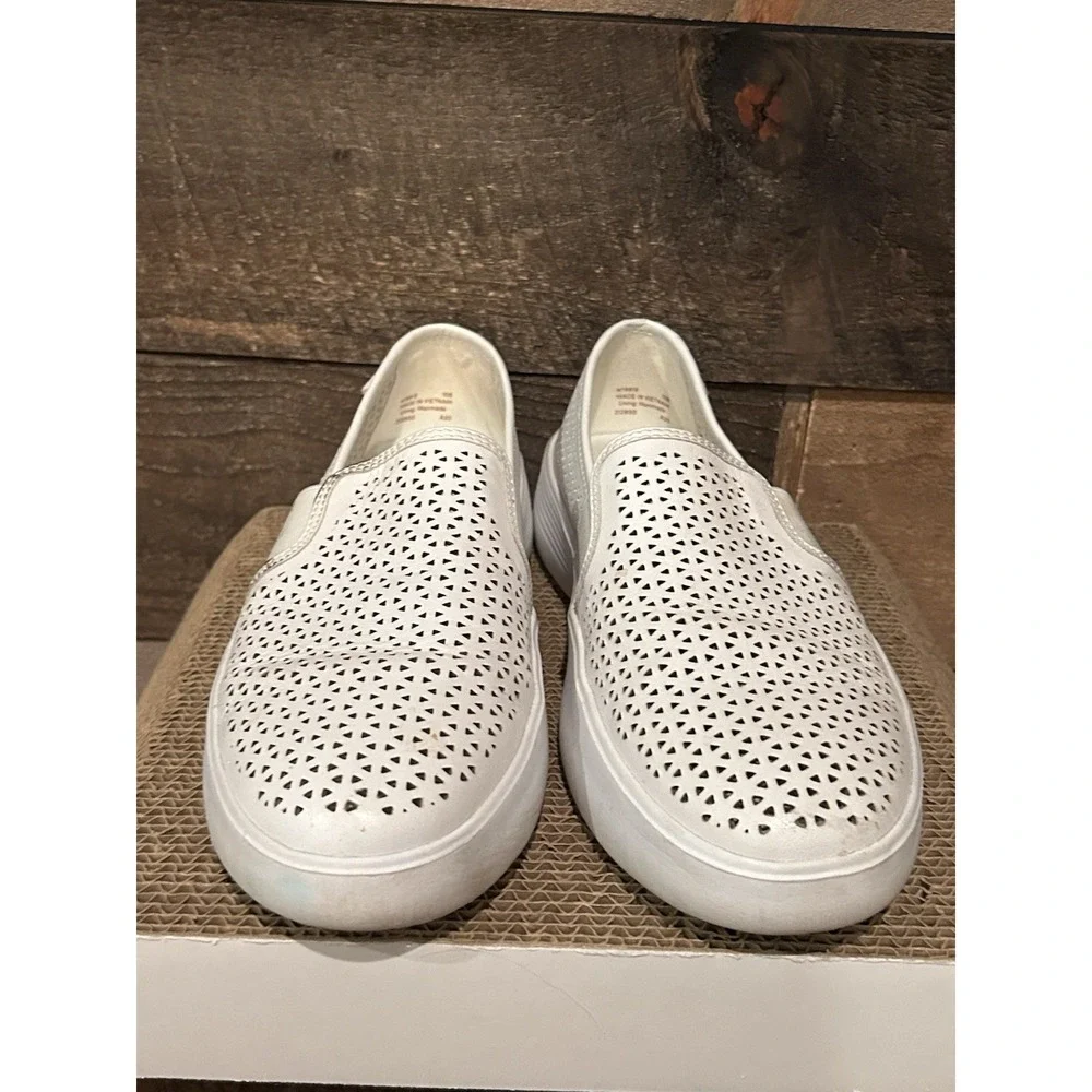 Cole Haan Grand Crosscourt‎ Flatform nubuck Women's 10B White